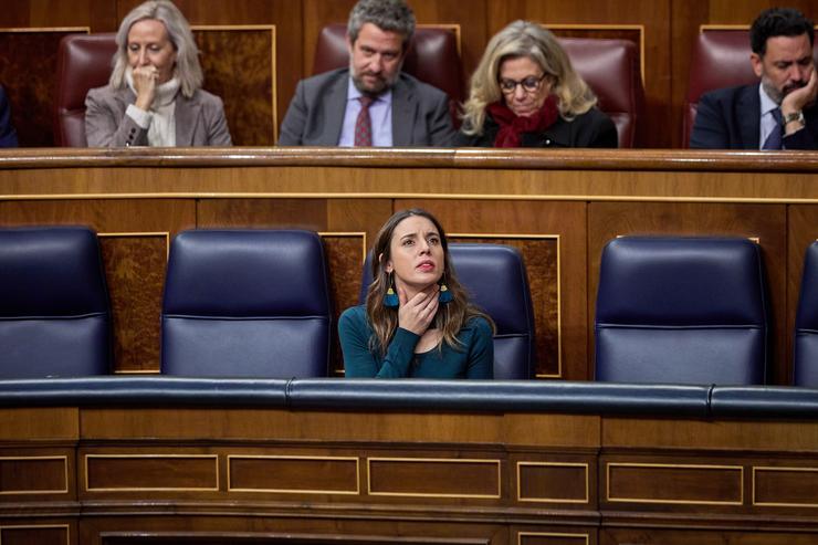 A ministra de Igualdade, Irene Montero. Jesús Hellín - Europa Press