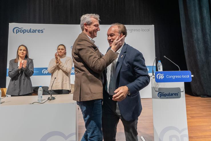 Alfonso Rueda clausura o Congreso Local do PP de Lalín 