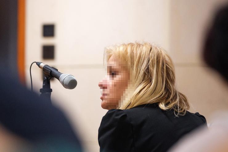 A acusada polo dobre accidente mortal de Palmeira na Audiencia Provincial / César Arxina