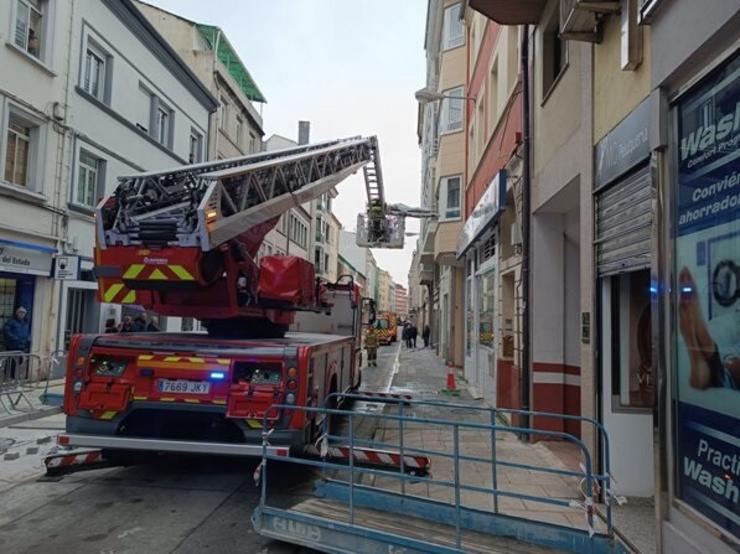 Camión de bombeiros 