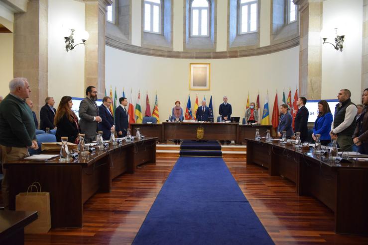 Pleno da Deputación de Lugo/EP