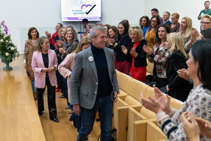 Ou Presidente Dá Xunta Agarraches Ao Acto De Clausura Do Xxx Aniversario E Asemblea Da Asociación Nacional De Mulleres En Igualdade. Xunta de Galicia 