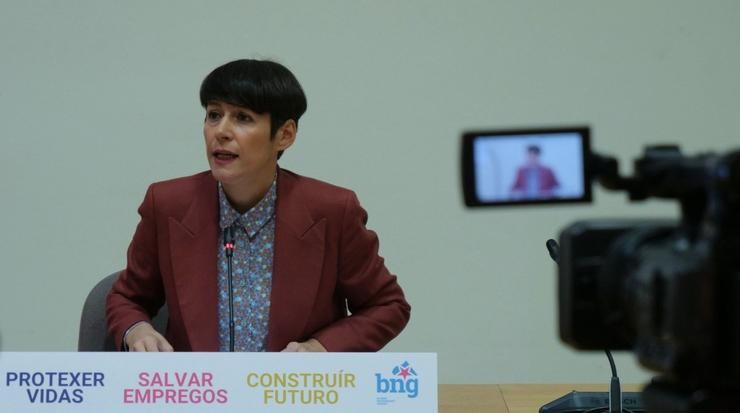 A portavoz nacional do BNG, Ana Pontón 
