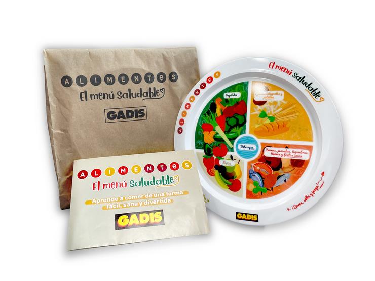 Imaxe do menú saudable de Alimentes Digital / Gadisa