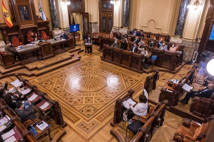 Pleno da Coruña. A MAREA ATLÁNTICA / Europa Press