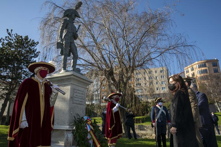 Acto de homenaxe aos caidos na batalla de Elviña. ANDY PEREZ / Europa Press