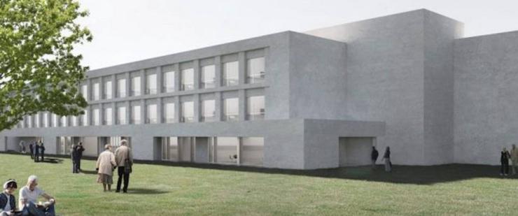 Recreación da futura residencia en Eirís / Fundación Amancio Ortega - Arquivo