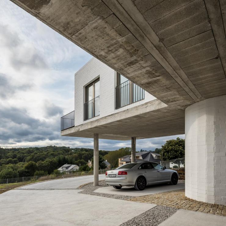 Casa hórreo deseñada por Javier Sanjurjo en Vilalba.