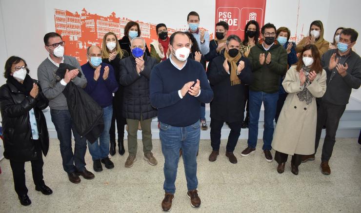 O novo secretario provincial do PSdeG na Coruña, Bernardo Fernández. PSDEG 