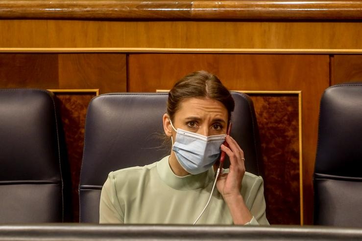 A ministra de Igualdade, Irene Montero. Ricardo Rubio - Europa Press 