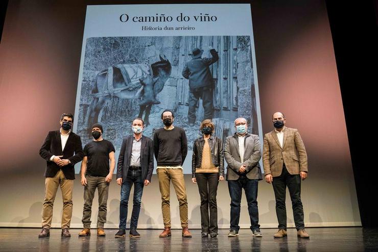 Presentación do documental 'O Camiño do Viño. Historia dun Arrieiro'.