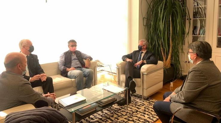 Representantes da Xunta reúnense coa Fundación Galega contra ou Narcotráfico. XUNTA DE GALICIA / Europa Press