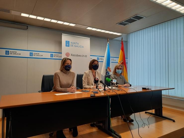 No centro, a conselleira de Medio Ambiente, Territorio e Vivenda, Anxos Vázquez.. PEDRO DAVILA-EUROPA PRESS / Europa Press