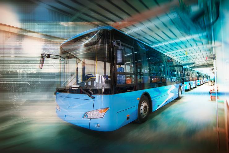 Autobús transporte Ferrol-Coruña