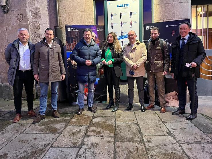 A neta de Albert Camus, Elisabeth Maisondieu-Camus, acode á función do Centro Dramático Galego de 