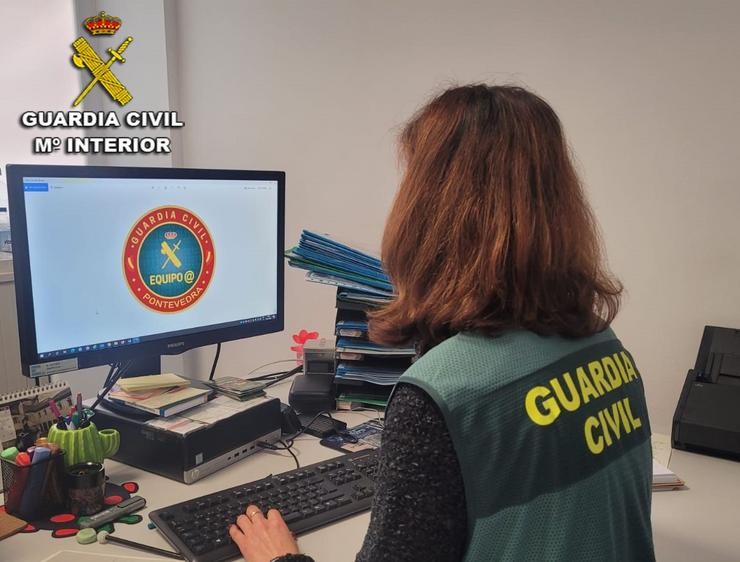 Equipo @ da Garda Civil da Comandancia de Pontevedra.. GARDA CIVIL DE PONTEVEDRA / Europa Press