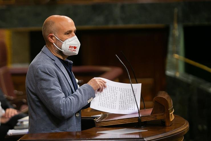 O deputado do BNG, Néstor Rego 