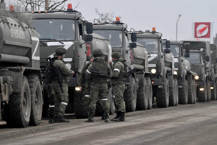 Soldados na guerra que Rusia lanzou contra Ucraína / Cope-EFE