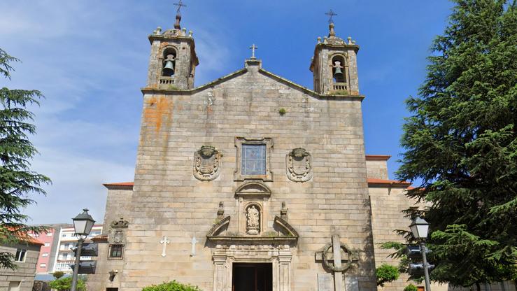 A Igrexa de Santa Eulalia, en Vilagarcía de Arousa 