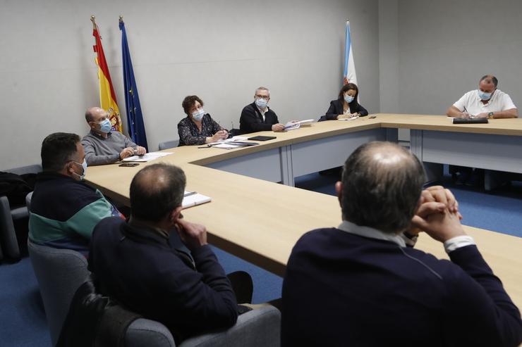 Reunión da Xunta co sector do mexillón / Xunta de Galicia.