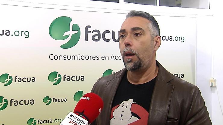 Arquivo - O secretario xeral de Facua, Rubén Sánchez.. EUROPA PRESS - Arquivo