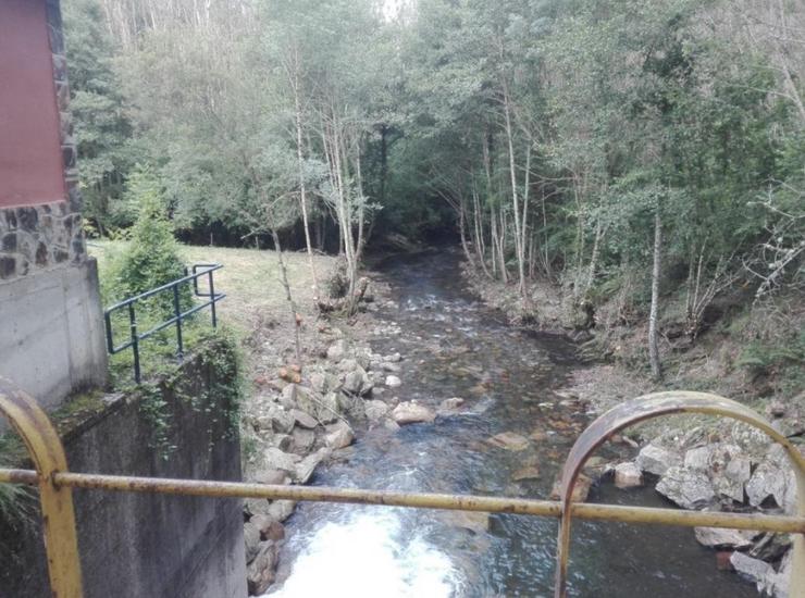 Río Ser en Navia de Suarna (Lugo).. CONFEDERACIÓN HIDROGRÁFICA DO CANTÁBRICO