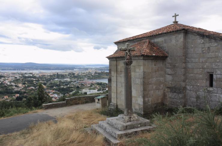 Capela da Virxe do Nordés en Chamorro, Ferrol / Turismo de Galicia.