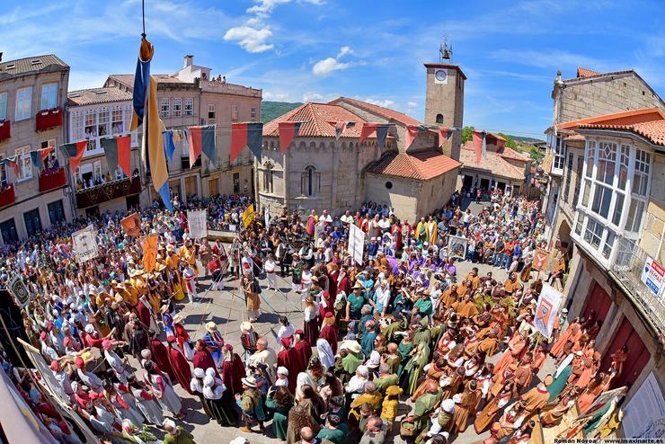 Procesión Medieval da Festa do Boi (arquivo). Foto: Asoc. Xan de Arzúa