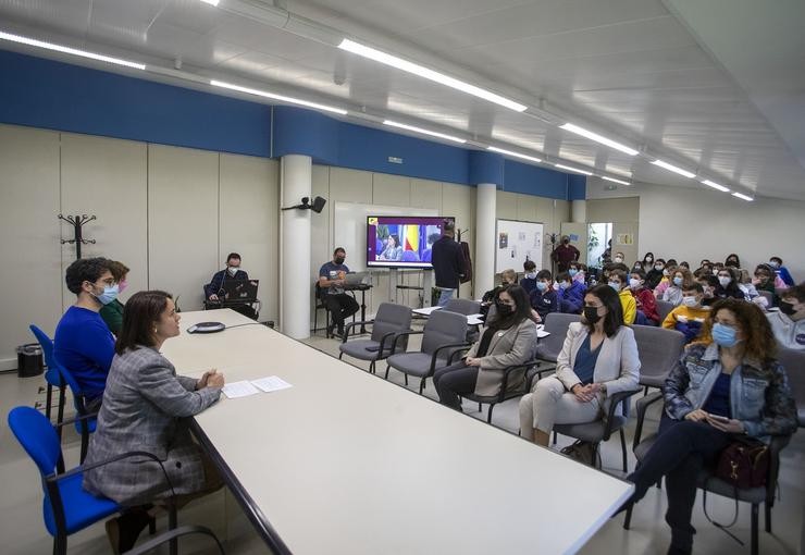 Celebración do Día das nenas no TIC co propósito de impulsar a vocación feminina no sector tecnolóxico.. CONCHI PAZ 