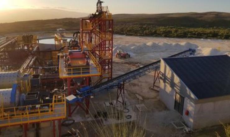 A mina de estaño da Penouta, en Viana do Bolo, é propiedade da canadense Strategic Minerals 