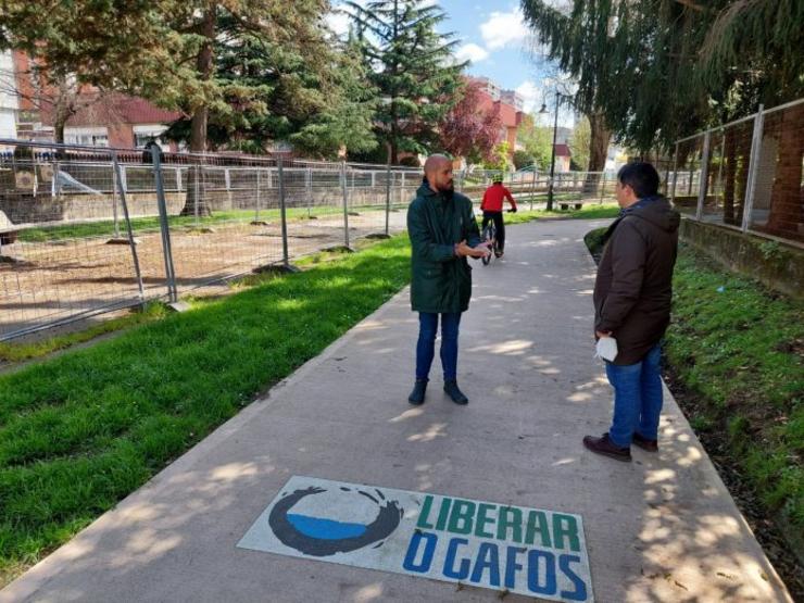 Iván Puentes sobre o espazo que estará dedicado á 'renaturalización' do río dos Gafos