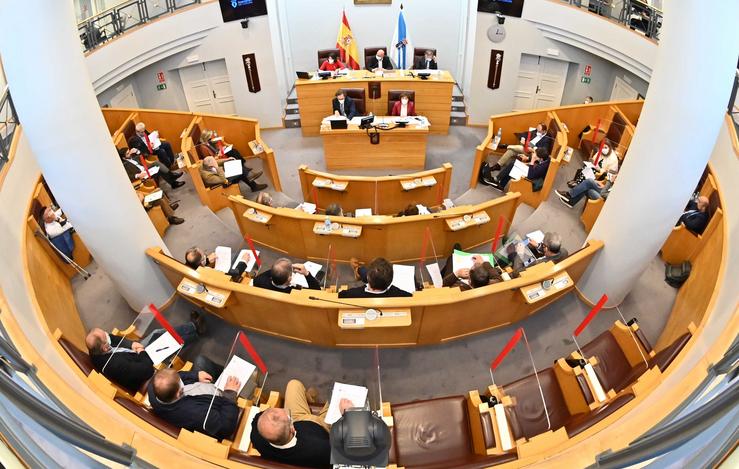 Pleno da Deputación da Coruña. TORRECILLA / Europa Press