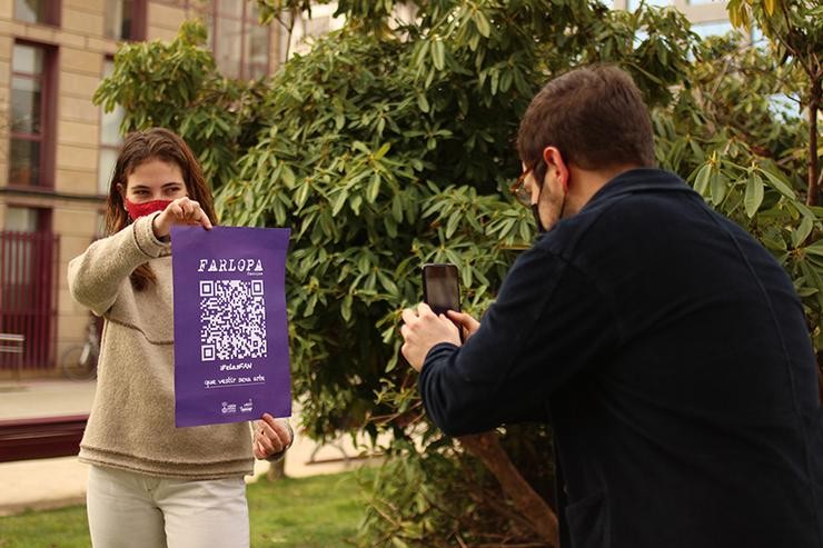 Campaña 'Elas fan' de Farlopa Fanzine. Foto: FF