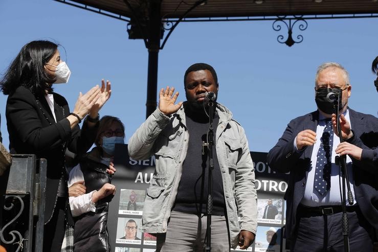 Samuel Kwesi, un do tres sobreviventes da 