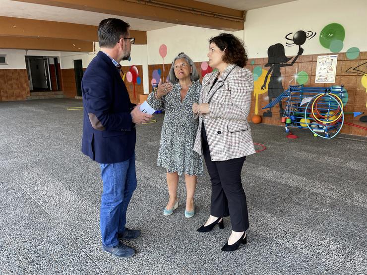 A subdelegada do Goberno na Coruña, María Rivas, nunha visita a Ferrol.. SUBDELEGACIÓN DO GOBERNO NA Coruña 