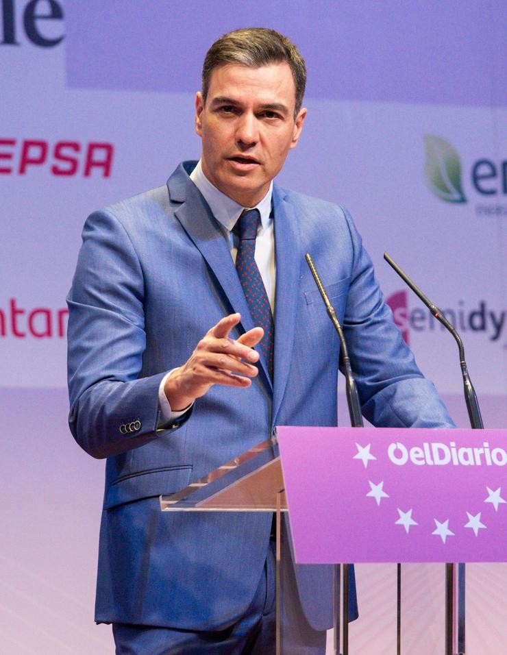 O presidente do Goberno, Pedro Sánchez, Gustavo Valente - Europa Press