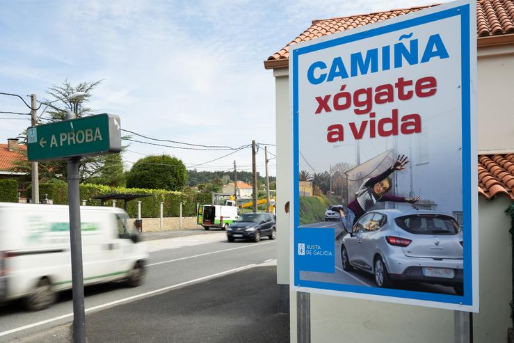 Campaña do Concello de Oleiros para esixir melloras en materia de seguridade viaria. CONCELLO DE OLEIROS (A Coruña) 