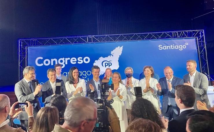 Borja Verea, novo presidente do PP de Santiago. 