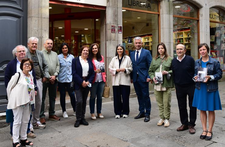 Presentación dos finalistas do Premio Novela Europea na sección de lingua galega. PREMIO NOVELA EUROPEA 
