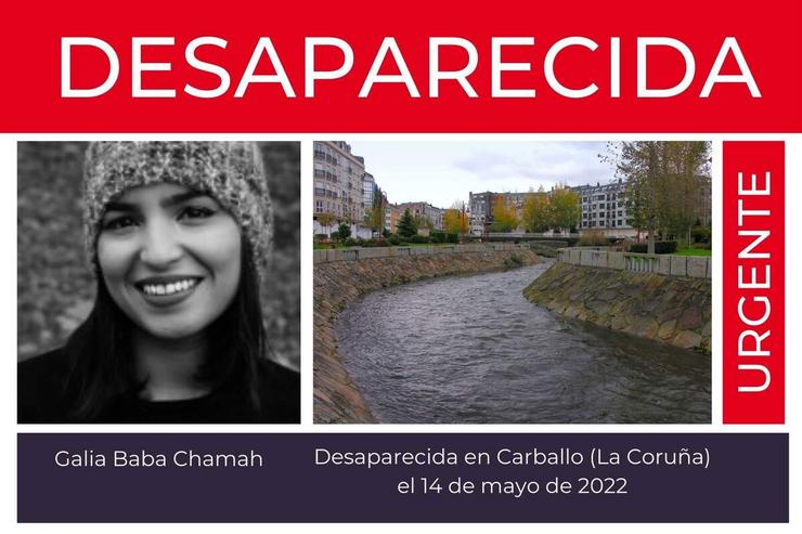 Galia, a moza que desaparecera en Carballo / SOS Desaparecidos