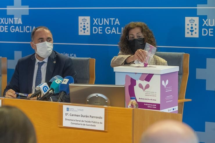 Presentación da extensión do programa de cribado de cancro de cérvix / Xunta de Galicia.