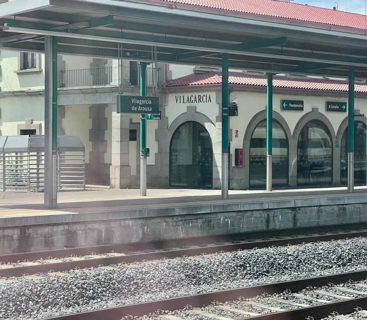 Estación de tren de Vilagarcía de Arousa.