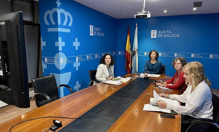 Reunión do Consello Galego de Medio Ambiente (Cogamads) presidido pola titular de Medio Ambiente, Anxos Vázquez. XUNTA / Europa Press