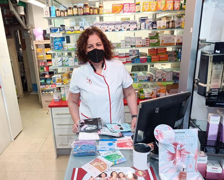 A presidenta da delegación de Euskadi da Sociedade Española de Farmacia Familiar e Comunitaria (SEFAC), Sonia Sáez de Buruaga 