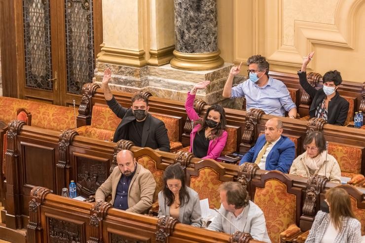 Pleno da Coruña. A MAREA ATLÁNTICA / Europa Press