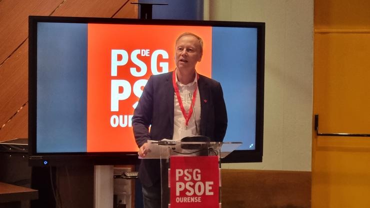 O secretario provincial do PSdeG-Ourense, Rafael Rodríguez Villarino.. PSDEG OURENSE / Europa Press