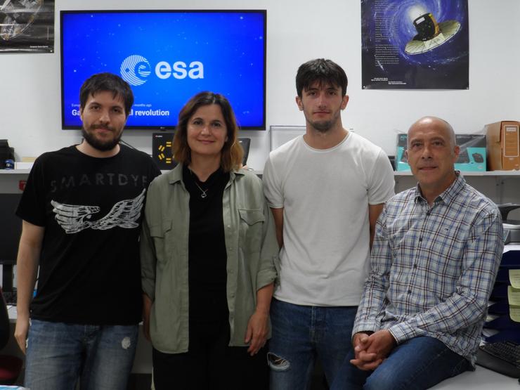 Equipo do CITIC da Universidade da Coruña que participa na misión espacial Gaia 