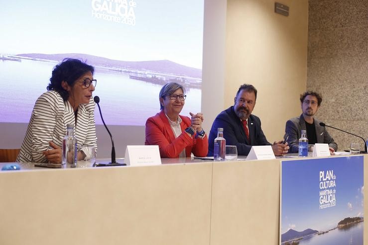 A conselleira do Mar, Rosa Quintana, inaugura o Foro Debate dá Cultura Marítima de Galicia, no Museo do Mar de Galicia, en Vigo.. XUNTA / Europa Press