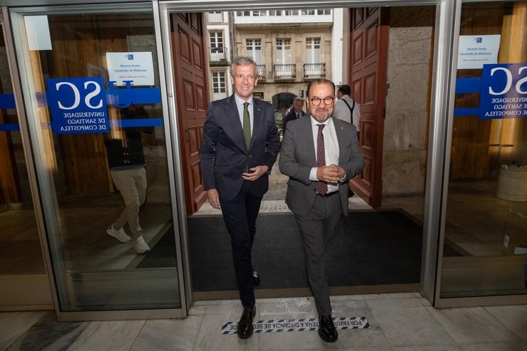 O presidente dá Xunta, Alfonso Rueda, na inauguración do XXXI Congreso da Sociedade Española de Cirurxía Plástica Ocular e Orbitaria.. XUNTA / Europa Press