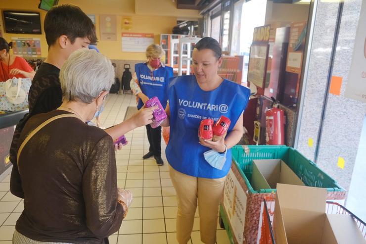 Banco de Alimentos recada 29.000 quilos de comida na provincia de Pontevedra durante o seu 